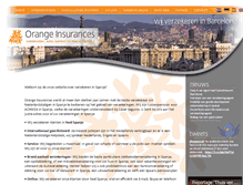 Tablet Screenshot of orangeinsurances.com